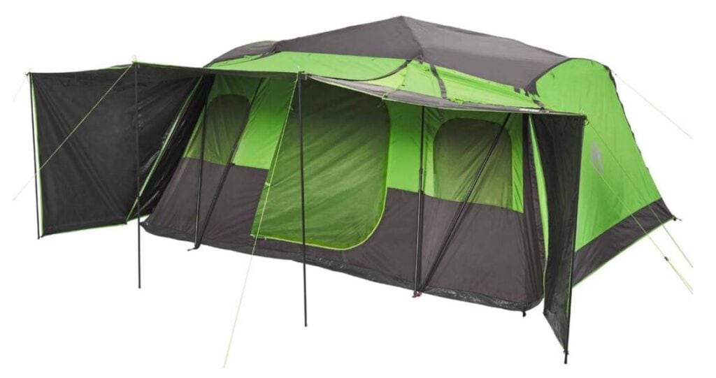 Coleman Northstar 10 person Instant Cabin tent review budget